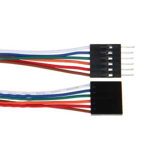10pcs 30cm Dupont Cable 1pin/2pin/3pin/4pin/6pin Male to Female Jumper Wire