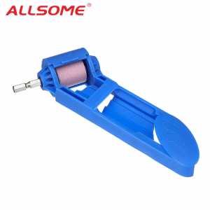 ALLSOME Effetool Portable 2-12.5mm Drill Bit Sharpener Corundum Grinding Wheel Hand Portable Powered Tool HT1820+