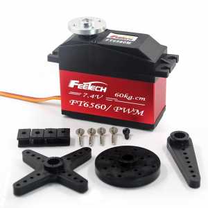 Feetech Servo FT6560M 60kg Rc Servo  High Torque Metal Gear Digital Rc Servo Core motor For Robot Rc Car Model Helicopter Parts