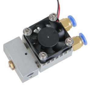 Geeetech Cyclops 2 In 1 Out Hotend Multi-extrusion Ecosystem Colors Bowden Extruder 0.5mm Nozzle for 1.75mm filament