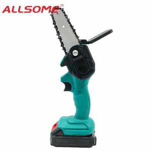 ALLSOME Portable Electric Pruning Saw with Lithium Battery Mini Electric Saws Rechargeable Woodworking One-handed Electric Saw