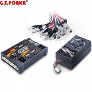 G.T.Power Bluetooth Version RC Car Engine Sound Simulated System / Lights Simulated System For RC Car Axial SCX 10 TRX4