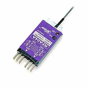 Cooltech RFA04A 4ch receiver Compatible with FASST 2.4G 6EX 7C TM-7 TM-8 T8FG T10C for Fixed wing Helicopter Gliders Car