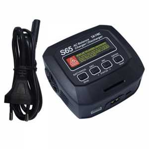 SKYRC S65 Multifunction 65W 6A AC 100-240V XT60 Connector Balance Charger/Discharger for use with all current battery types