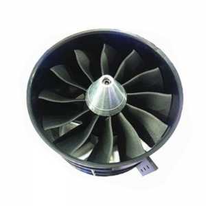 120mm multi-blade EDF fan 12-blade 5075-650KV brushless motor 7 kg pull force all set for RC Hobby Part