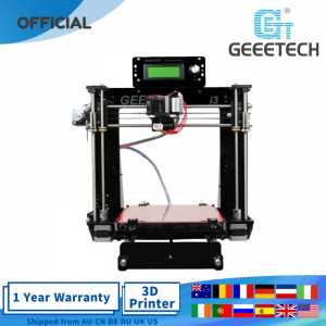 Geeetech I3 Pro C 3D Printer Impressora Dual Extruder LCD2004 GT2560 Motherboard  Ship from DE RU US AU impresora 3d3d printing