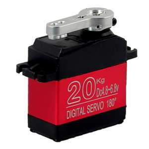 Waterproof DS3218MG 20KG Servo 180/270 degree 5V-6.8V Digital metal shell servo with 25T arm for RC Car Robot Baja Buggy Truck
