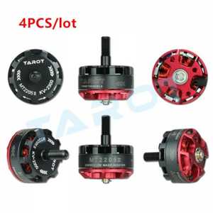 4PCS Tarot MT2205 II 2300KV brushless fan motor CW/CCW TL400H14 & TL400H15 for DIY RC Mini Racing Quadcopter Drone 180/190/200