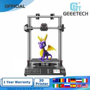 GEEETECH A30M  Mix-Color 3D Printing Power Failure Printing 3D Printer Large Password Protected Touch Screen  Double Z-Axis FDM
