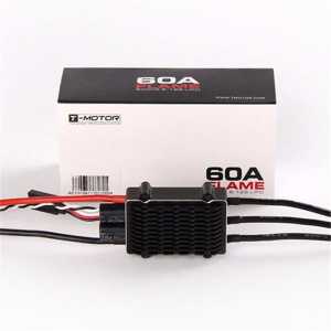 Free Shipping T-motor FLAME 60A HV (6-12s 600HZ NO BEC) waterproof Brushless ESC for UAV drone