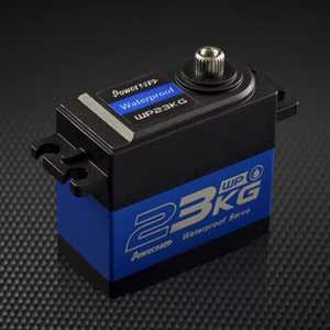 PowerHD WP-23KG 75g/23kg/ .12sec High Strength Steel Gear Waterproofing Digital Servo for 1/10 RC Remote Control Car Boat