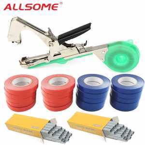 Garden Tools Plant Tying Tapetool Tapener Machine Branch Hand Tying Machine Tapetool Tapener Packing Vegetable Stem Strapping