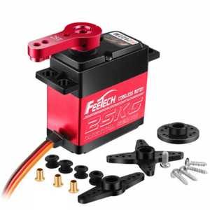 2020 Waterproof 180 Degree 25KG Large Torque 25T Arm full metal gear Digital RC Servo for RC Car Crawler SCX10 TRX4 Parts