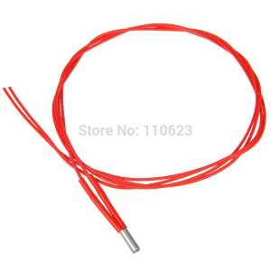 Geeetech 24V 40W 1M Long Cartridge Wire Heater Heating Wire for 3D Printer
