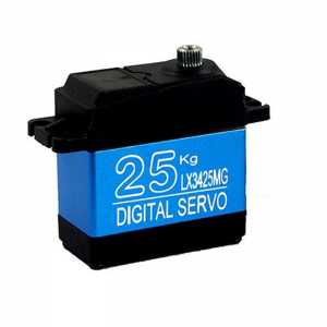 Latest upgrade Full Steel Gear 25kg servo high torque Waterproof Servo for robots mechanical arms climbing car 1/8 1/10 RC Car