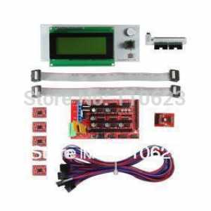 3D Printer start kits ramps1.4 SD card breakout 5pcs A4988 stepper driver, LCD2004 Smart Controller jumper wires