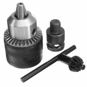 ALLSOME 1.5-13mm Drill Chuck Drill Adapter 1/2 Inch Changed Impact Wrench Into Eletric Drill HT2934
