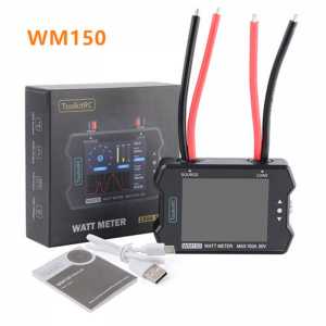 ToolkitRC WM150 150A 50V Watt Meter Power Analyzer TFT 2.4inch  LCD Display Power Voltage Current Tester PWM Output for rc drone