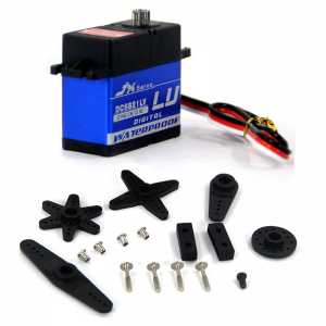 JX servo DC5821LV 20KG Full waterproof digital high quality servo for 1/8 1/10 RC Car TRAXXAS Crawler TRX4 baja boat Robot
