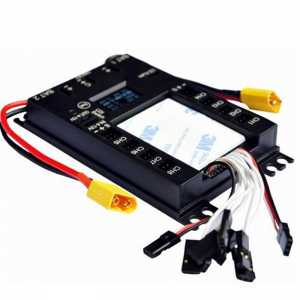 Mini Power DP Pro 9 Channels Mini Servo Section Board Power Box with BEC for Gas Plane