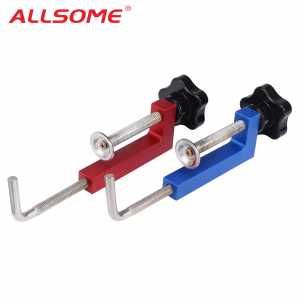 Aluminum Alloy Fence Clamp Woodworking Clamp G Clip Dedicated Fixture Adjustable Frame Fast Fixed Clamp for Woodworking Benches