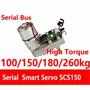 FEETECH SMS150 180kg 485 Protocol Magnetic Encoding Servo 360 Degrees For Industry Robot large robot Smart Robot