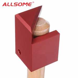 ALLSOME 45 Degree Angle Marker Woodworking Center Scriber Right Angle Line Drawing Woodworking Tools HT2562