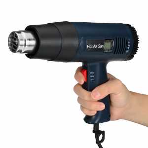 ALLSOME 220V 2000W Hot Air Guns Heating Machine Heat Hot Air Machine Dual Temperature With 4 Nozzles