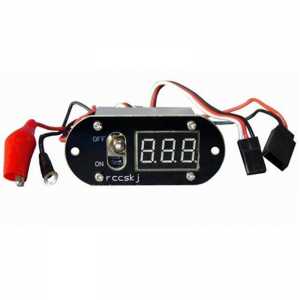 Rccskj 3 In 1 Methanol Nitro Ignition With Voltmeter And Large Current Digital Display Switch 2106
