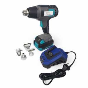 ALLSOME 18V Electric Cordless Heat Guns DIY 3 Nozzles Tool Hot Air Guns Paint Stripper