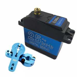 FREE SHIPPING Waterproof DS LX3325MG 25KG Metal Gear Digital RC servo motor for RC 1/5 1/8 baja cars RC toys RC Helicopter