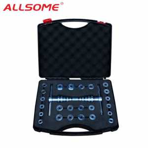 ALLSOME Bicycle Bottom Bracket Hub Bike BB Axis Bearing Removal Press Installation Tool Kit Set Hand Tool Set HT1637