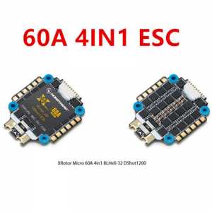 NEW Hobbywing XRotor Micro 60A 4in1 5V BEC output 3-6S Lipo BLHeli-32 DShot1200 Integrated ESC for FPV Racing drone Quadcopter