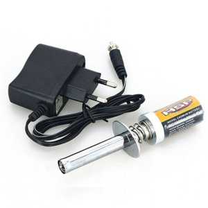 HSP 1.2V 1800mah Lighter Glow Plug Igniter With Charger For RC Airplane Methanol Engine for rc car