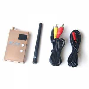 FPV 5.8G 5.8GHz 48 Channels RC-HD Video Receiver with 1080P HDMI AV signal output and Power Cables For FPV Racing Drone