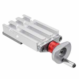 ALLSOME 118mm Metal Cross Slide Longitudinal Slide Block Z008M For Mini Lathe Feeding Relieving Axis Y/Z