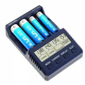 NEW SKYRC NC1500 AAA AA 5v 2.1A Ni-MH battery charger NiMH 4 Slots LCD independent charger Discharger & Analyzer