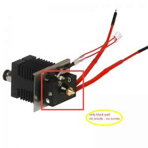 A10M heating block with two inputs and one output (black)