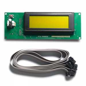 3D Printer LCD 2004 Display Module Smart 20*4 for Utimaker / Rumba / GT2560 / GTM32 Main Board Yellow