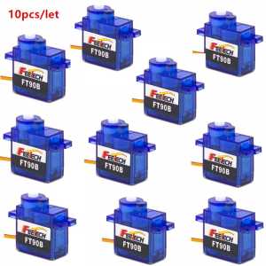 Feetech Arduion 9g servo motor FT90B 3-6V 0-180 Degree digital servo POM plastic teeth with self lubrication for robot 3v servo
