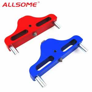 ALLSOME Aluminum Alloy Woodworking Center Finder Line Measuring Marking Gauge Scriber Scribing Tool Woodworking HT2899