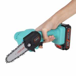 ALLSOME 24V 550W Rechargeable Mini Electric Chainsaw Handheld Wood Pruning Saw Kit