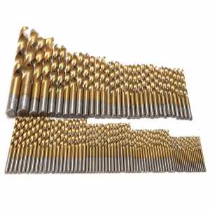 99PC Twist Drill Bit Set Saw Set HSS High Steel Titanium Coated Drill Woodworkin Tool 1.5-10mm For Cordless Screwdriver