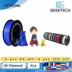 Geeetech 1kg 1.75mm PLA Filament  3d Printer Filament PLA  White Black Wood Muticolor Luminous Green Blue Red Slik glod Color