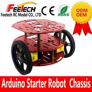 FEETECH rduinos 2wd Car robot Starter Kits robot chassis FT-DC-003 arduinos starter kit for arduinos science education
