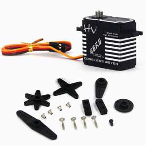 JX Servo CLS-HV7346MG 46KG HV waterproof Steel Gear Full CNC Aluminium Shell Digital Standard Servo  for helicopter