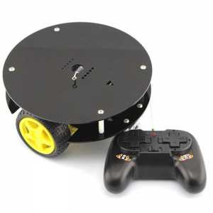 2WD Fun emote Control Robot DIY Kit TT motor Car Chassis Kit child education Development Technology toys