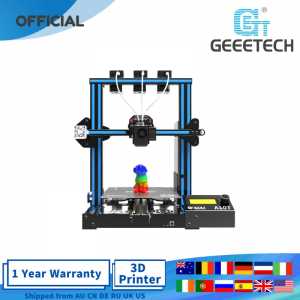 Geeetech 3D Printer A10T 3 in 1 out mixed Property Upgrade GT2560 V4.0  Controlboard  220x220x250mm LCD2004 FDM CE
