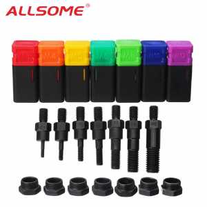 ALLSOME Riveter Gun Part Threaded Mandrel Replacement For Hand Nut Rivet Metric M3-M12 HT2775+
