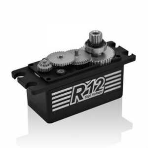 Power HD R12 12KG 7.4V High Torgue Brushless Matel Gear Servo for Rc 1/10 Buggy Touring Car On Road  Electric Car